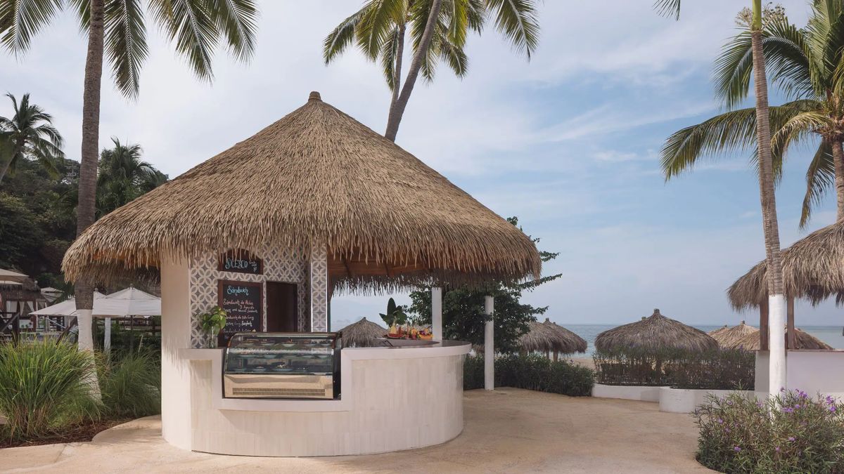 Hyatt Ziva Puerto Vallarta — techado de fibra Viro thatch